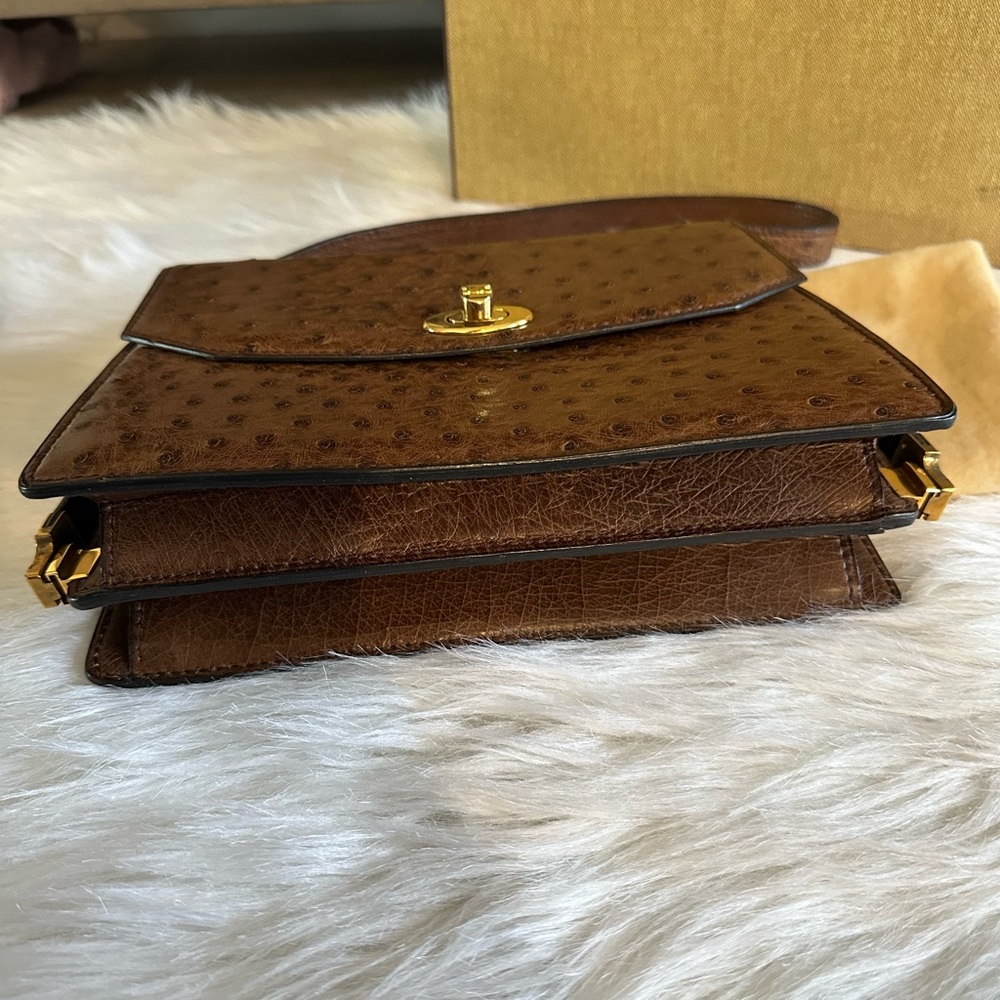 Vintage Rare Celine Ostrich Bag - Picture 8 of 17